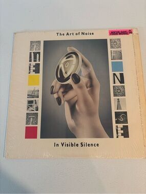 In Visible Silence vinyl record album - The Art of Noise - Beige and Black